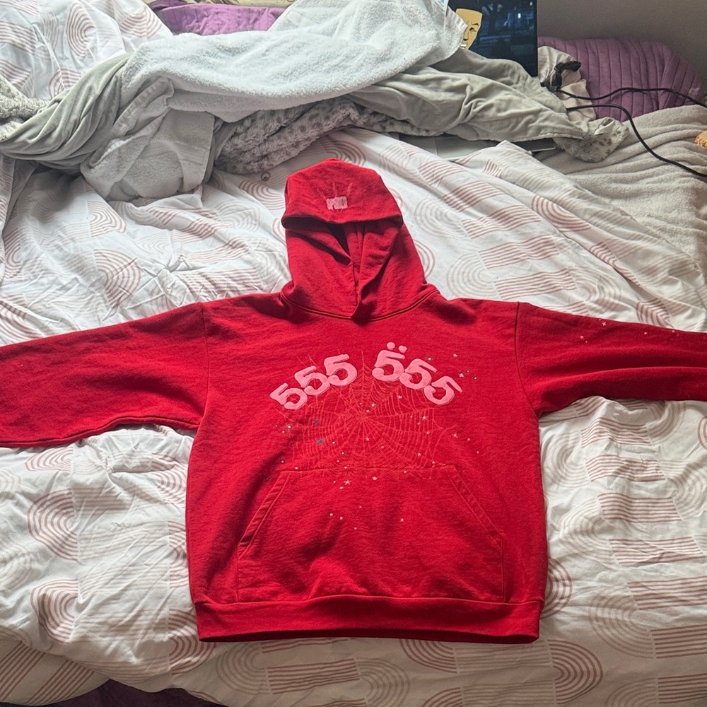 Red V-Neck Sweater